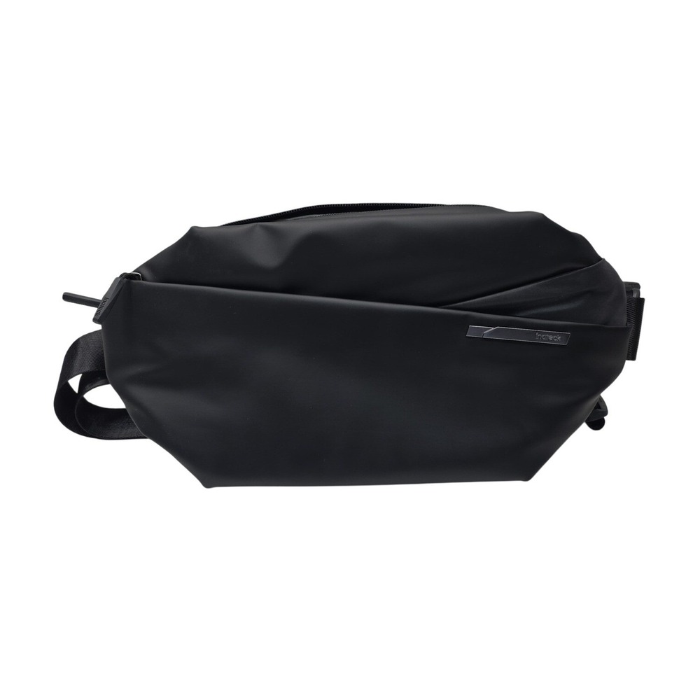 Inateck Black Sling Bag Crossbody Bag Fanny Pack Men Women Travel Bag Large